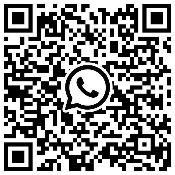 WhatsApp support QR code